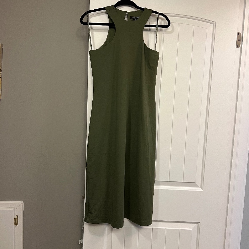 Banana Republic olive dress